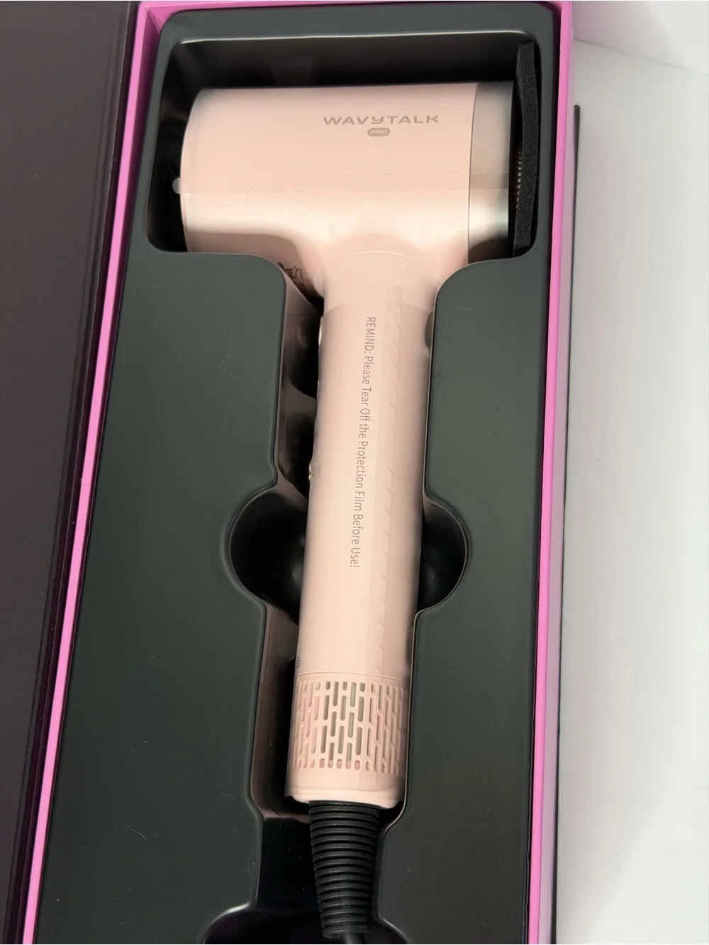 Pink Wavytalk Turblow Pro Fast Drying Blow Dryer